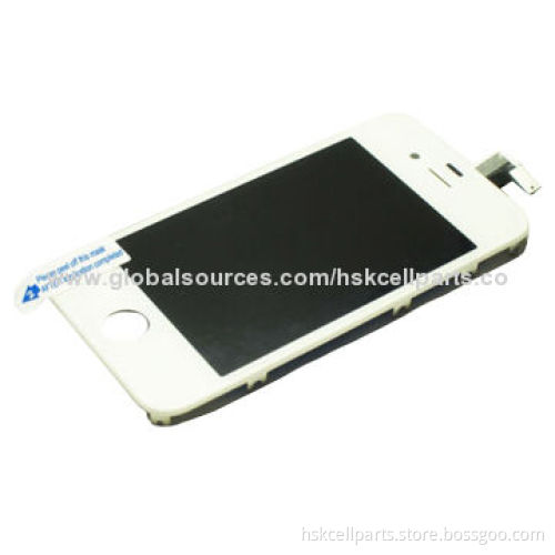 Display assembly with LCD and digitizer replacement for iPhone 4S
